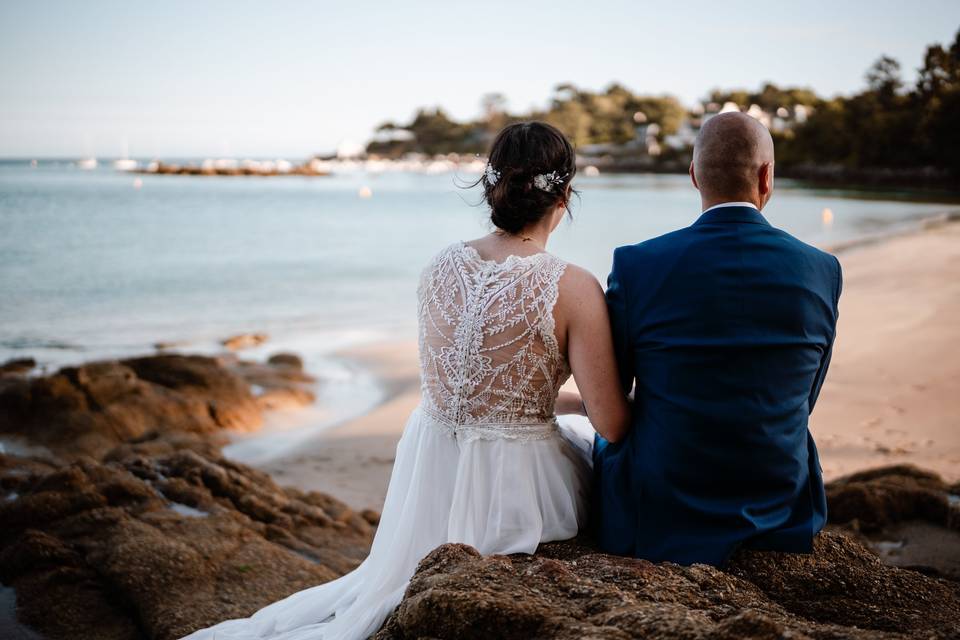 Séance engagement à la plage