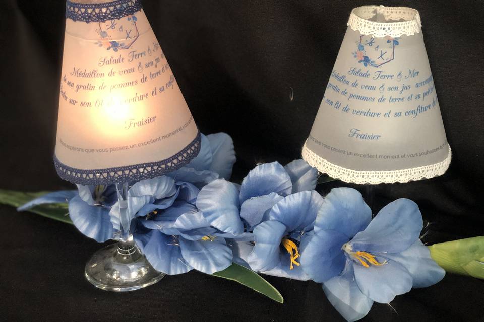 Lampe menus