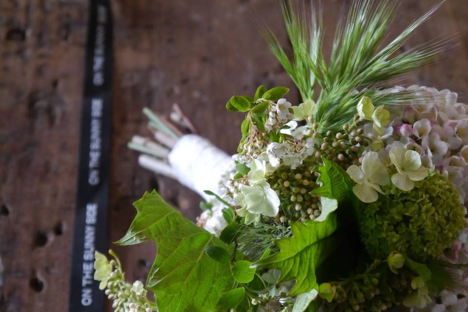 Bouquet blanc vert