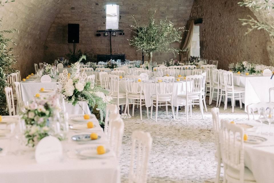 Table vintage mariage