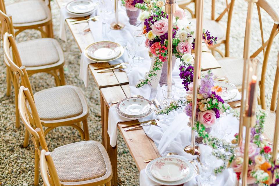 Location vaisselle vintage