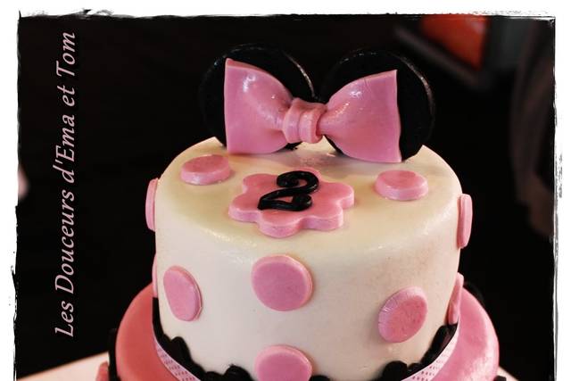 Gâteau en pâte à sucre
