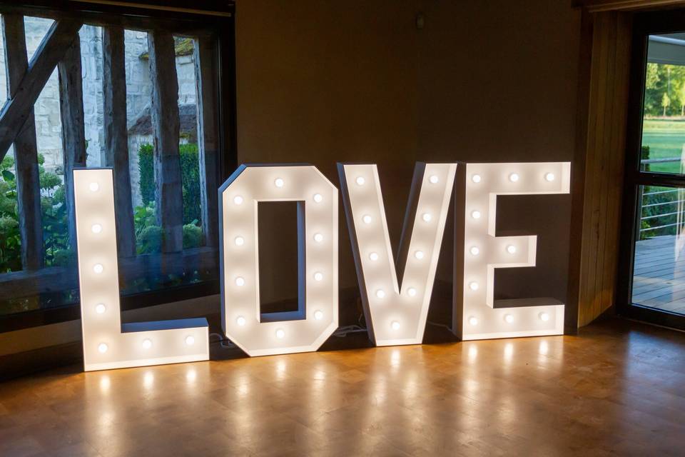 Lettre LOVE