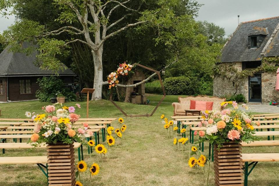 Fleurir un jardin