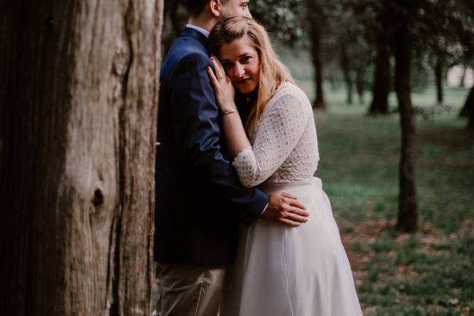 Couple mariage provence