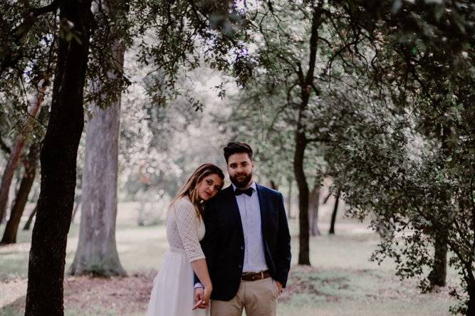 Couple mariage provence