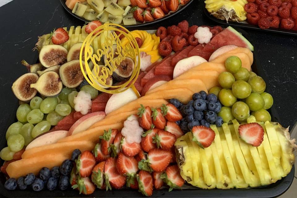 Plateaux de fruits