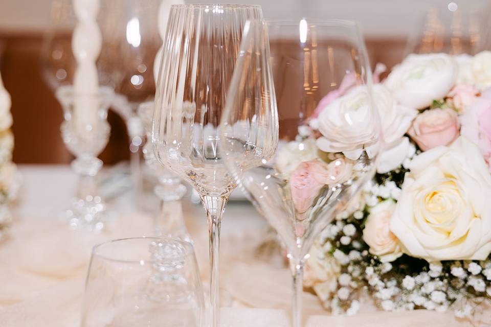 Blush champagne