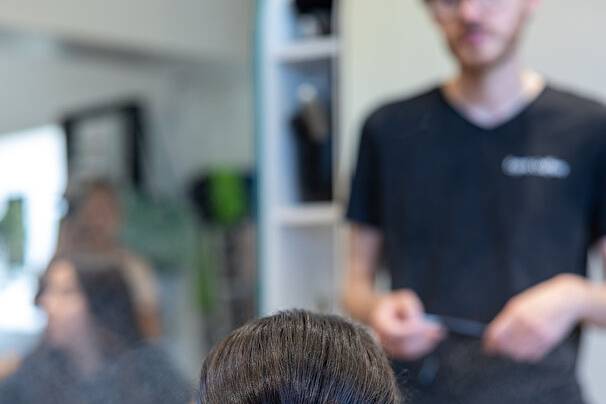 Chignon perle