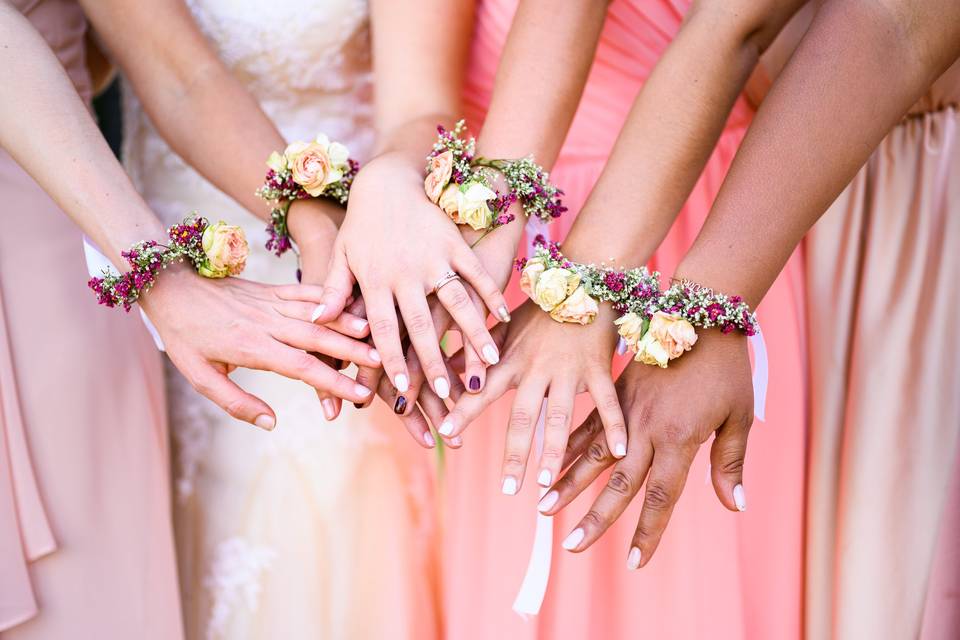 Photos bracelet fleurs
