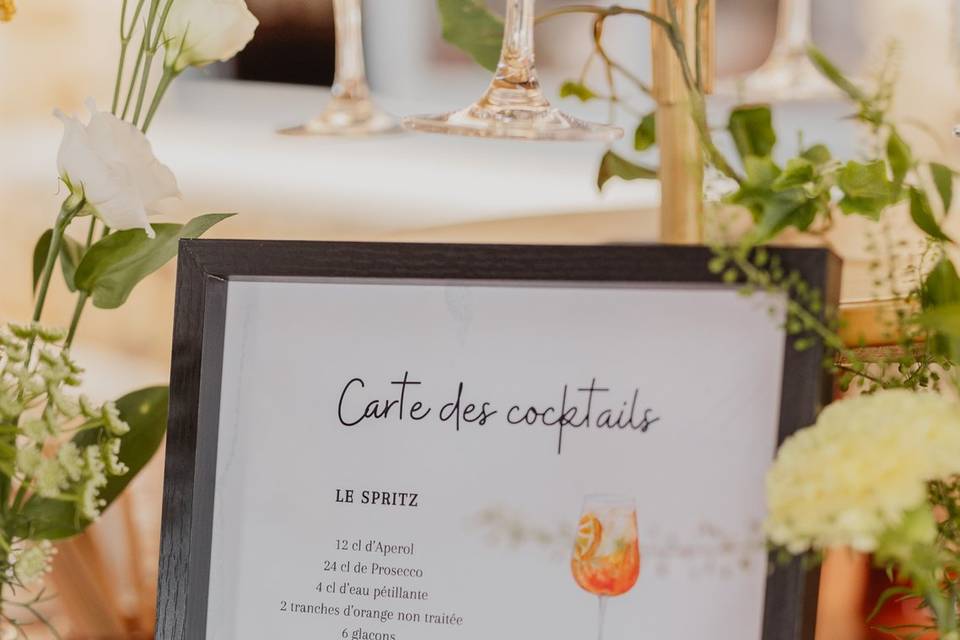 Les cocktails