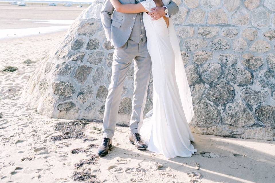 Photos de couple sur la plage