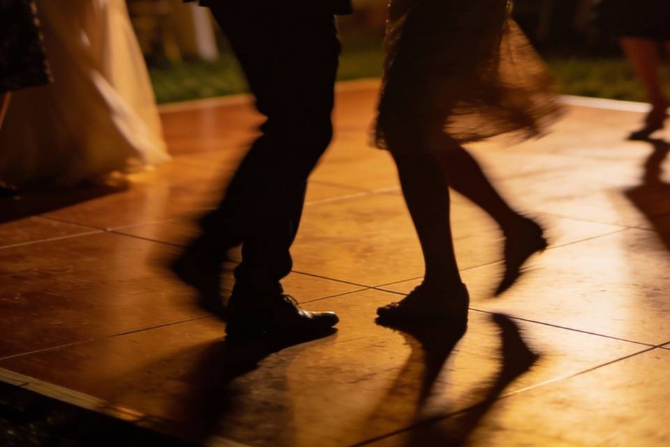 Une piste de danse animée