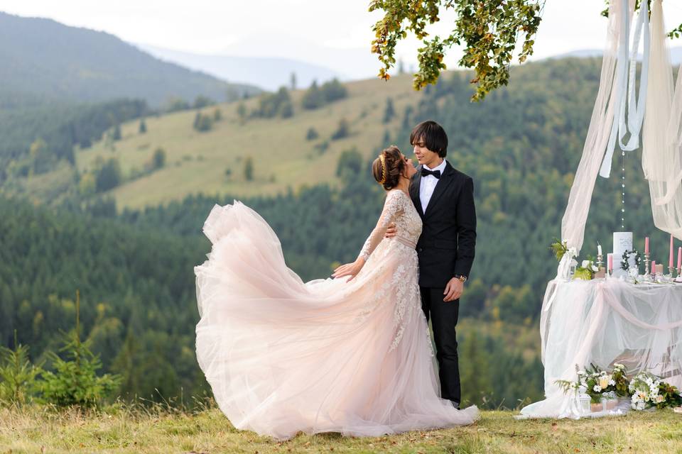 Mariage à la montagne