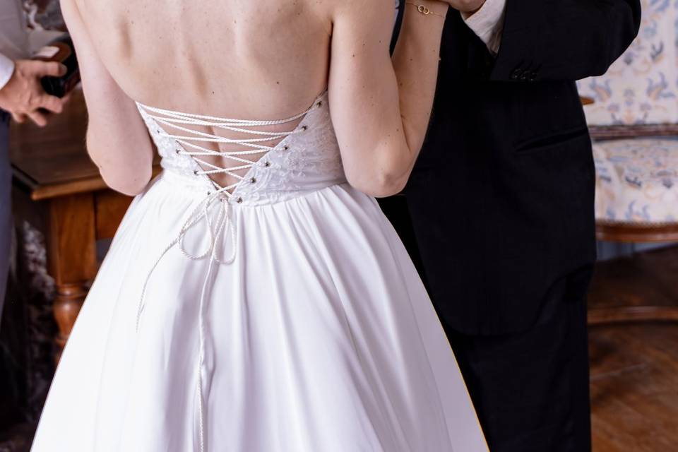 Préparatifs de la mariée