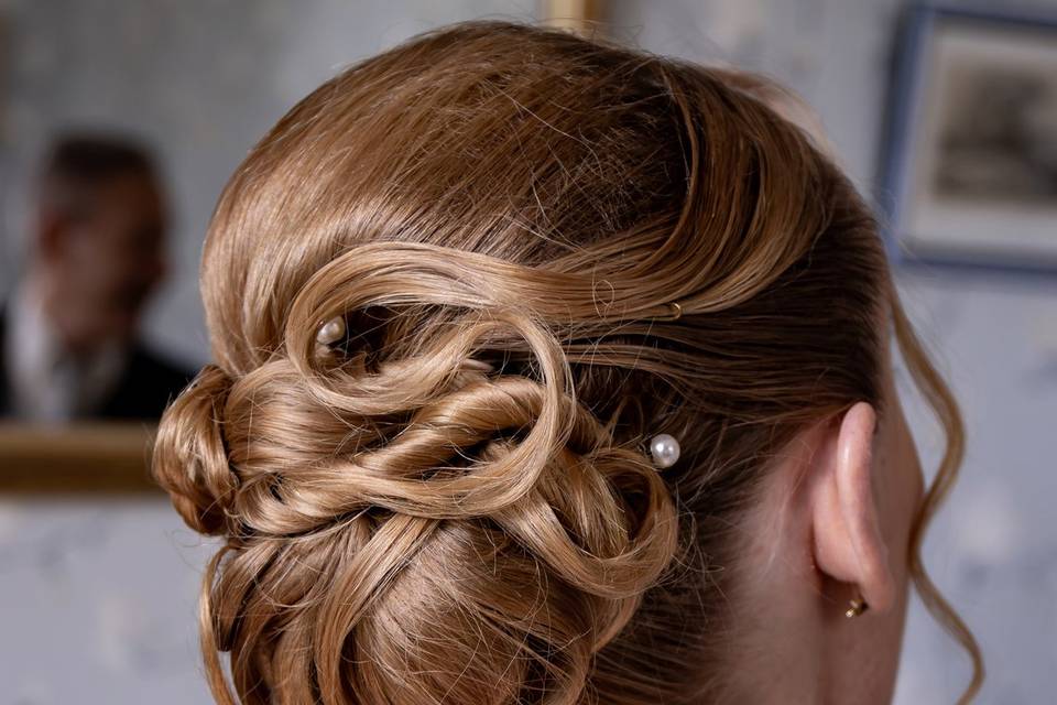 Préparatifs de la mariée