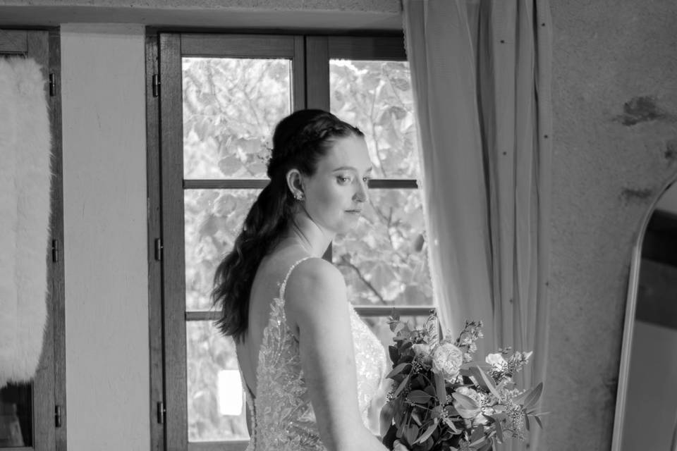 Préparatifs de la mariée