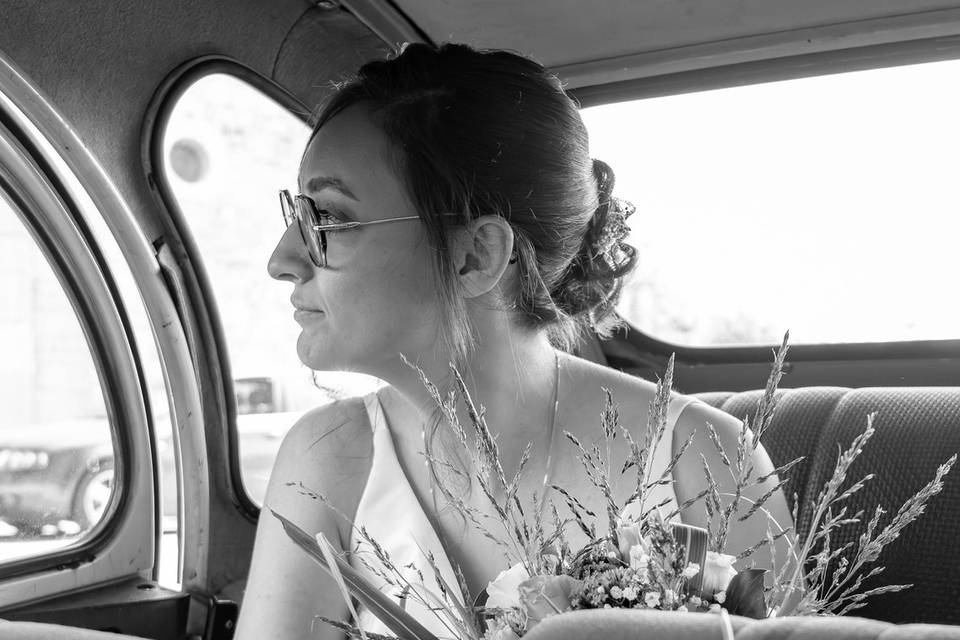Préparatifs de la mariée