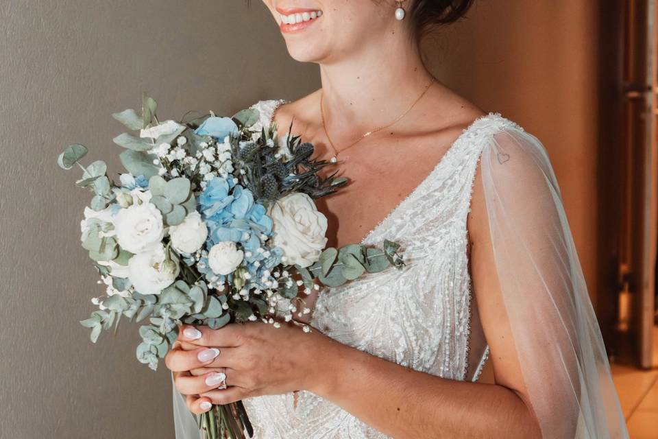 Préparatifs de la mariée