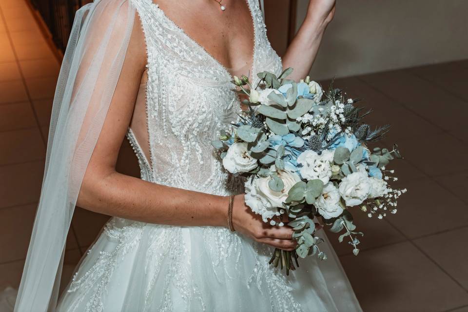 Préparatifs de la mariée