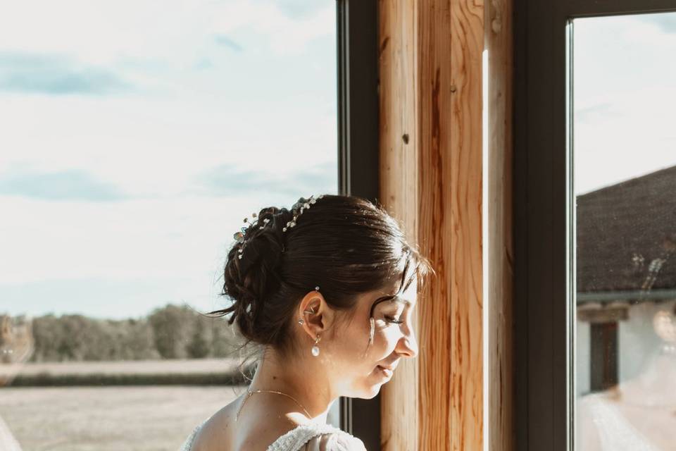 Préparatifs de la mariée