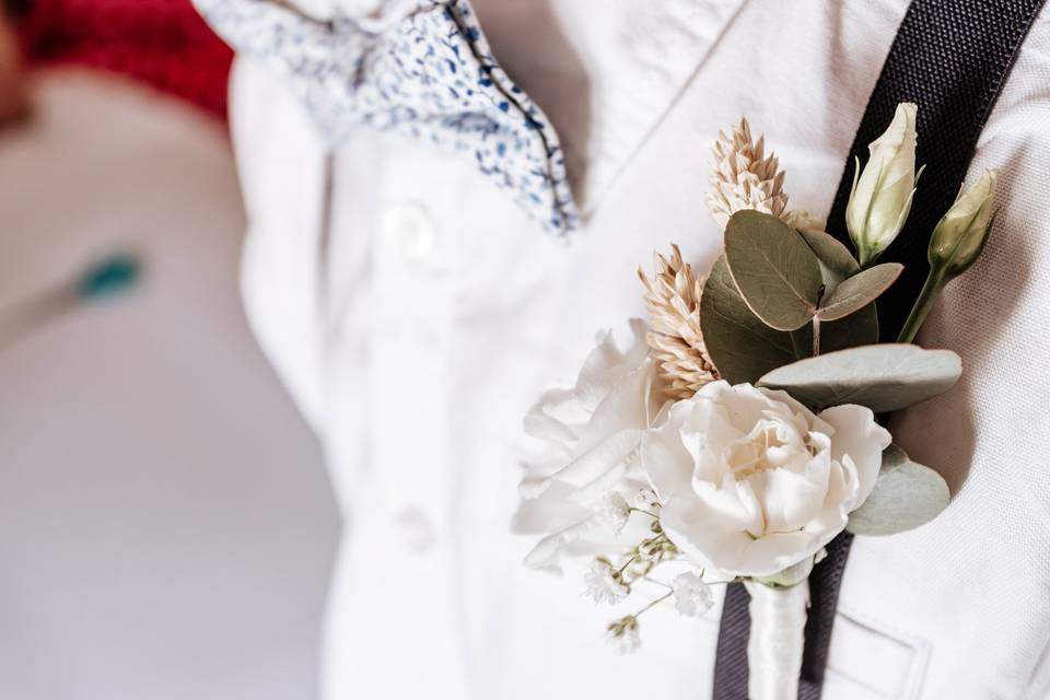Boutonnière garçon