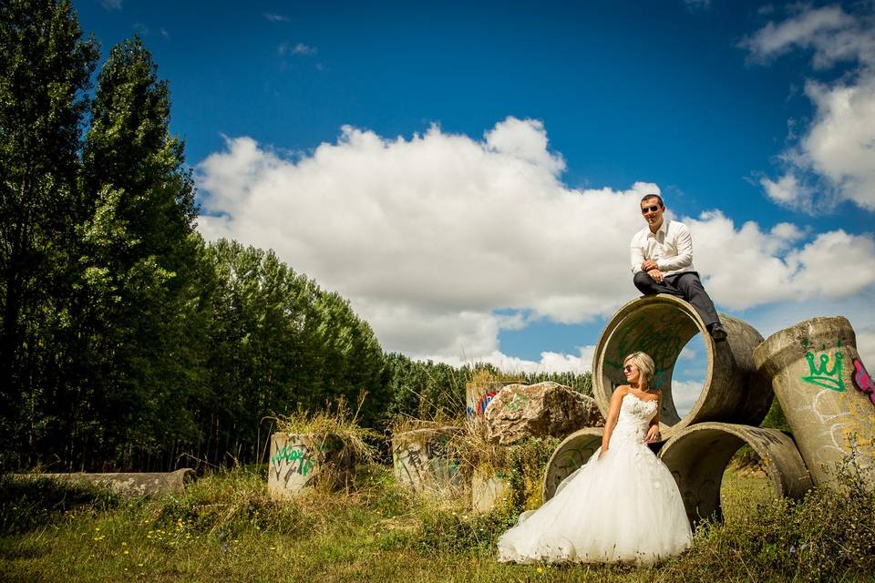 Trash the dress