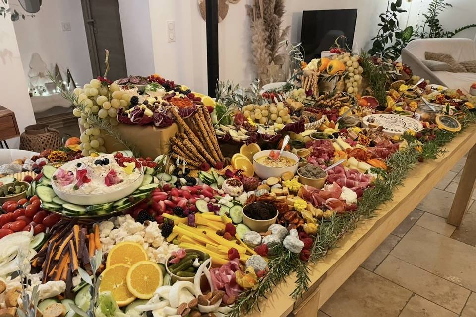 Grazing table