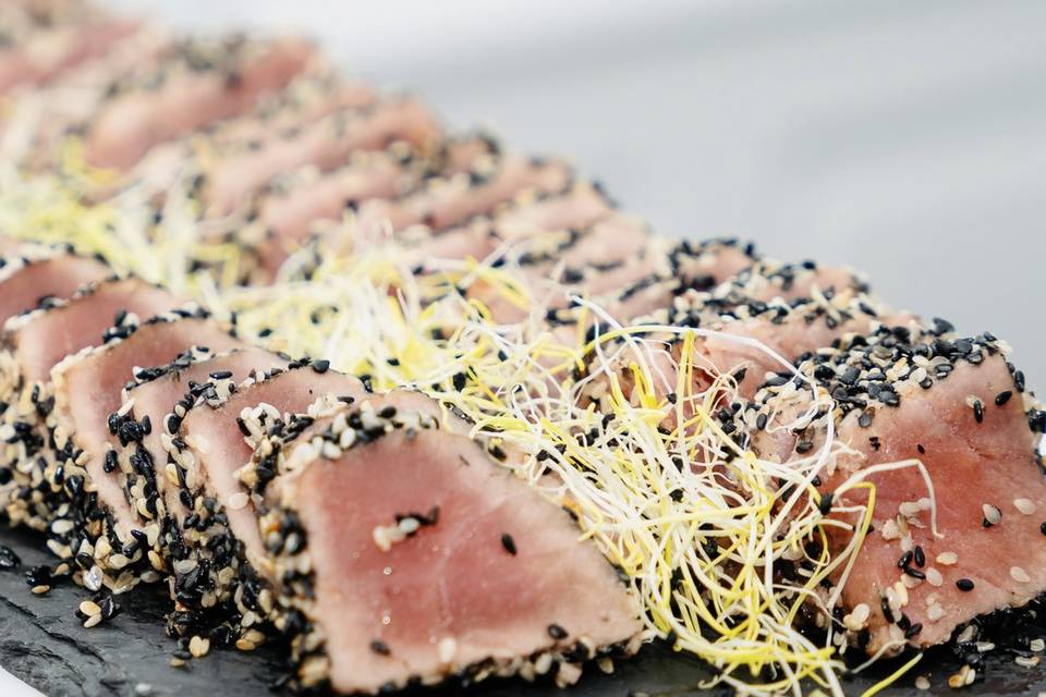 Tataki de thon rouge