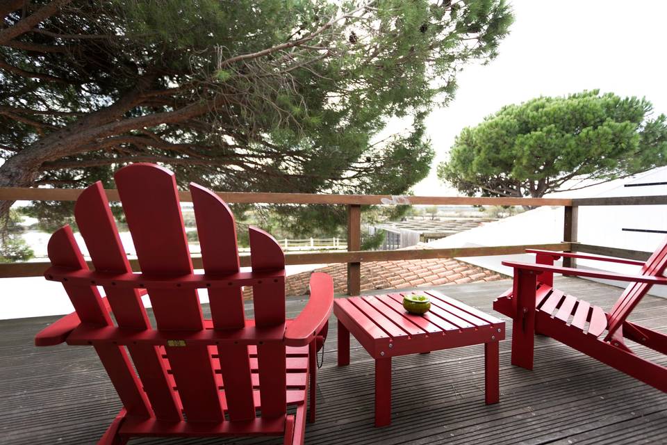 Terrasse Chambre