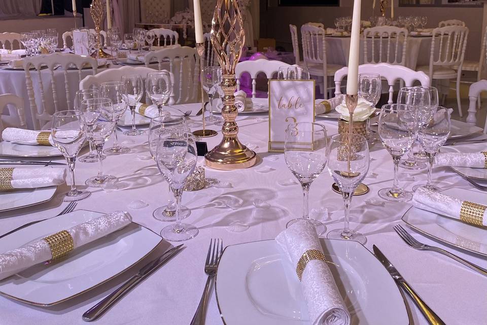 Table des invités