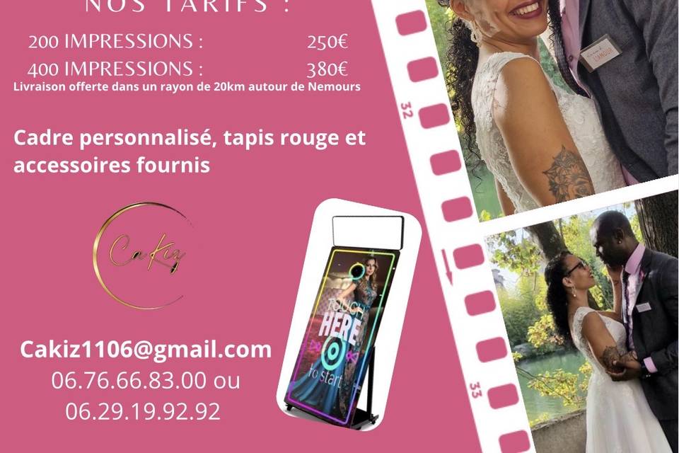 Notre Photobooth Miroir