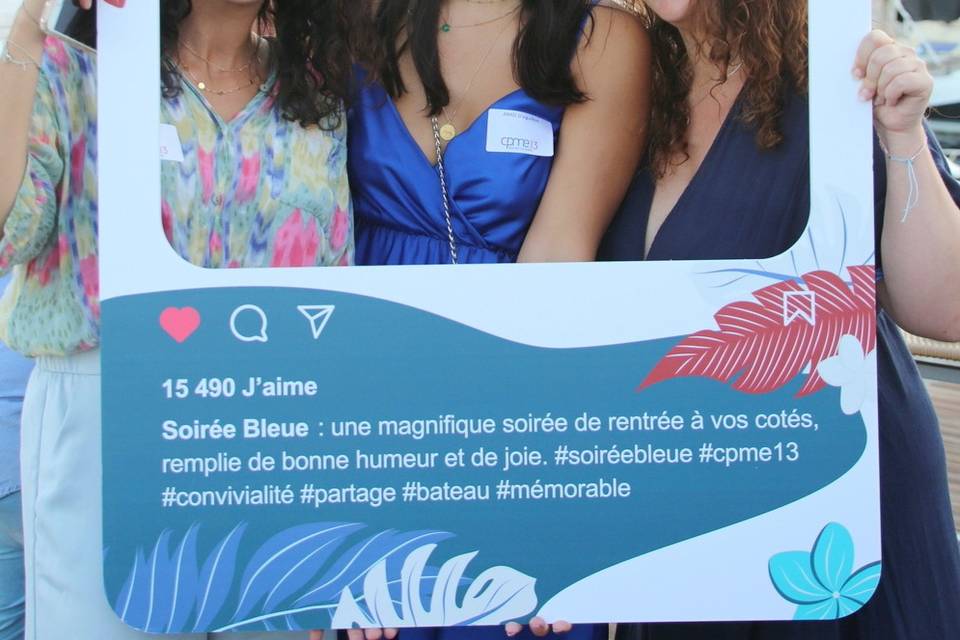 Cadre photobooth mariage