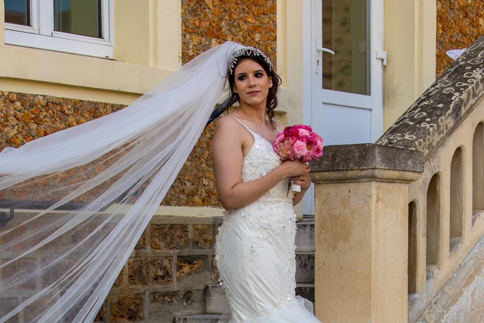 Wedding dress Algerian bride