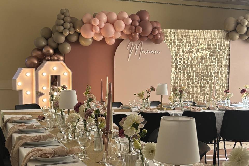Décoration table