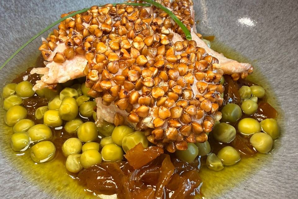 Saumon au sarrasin