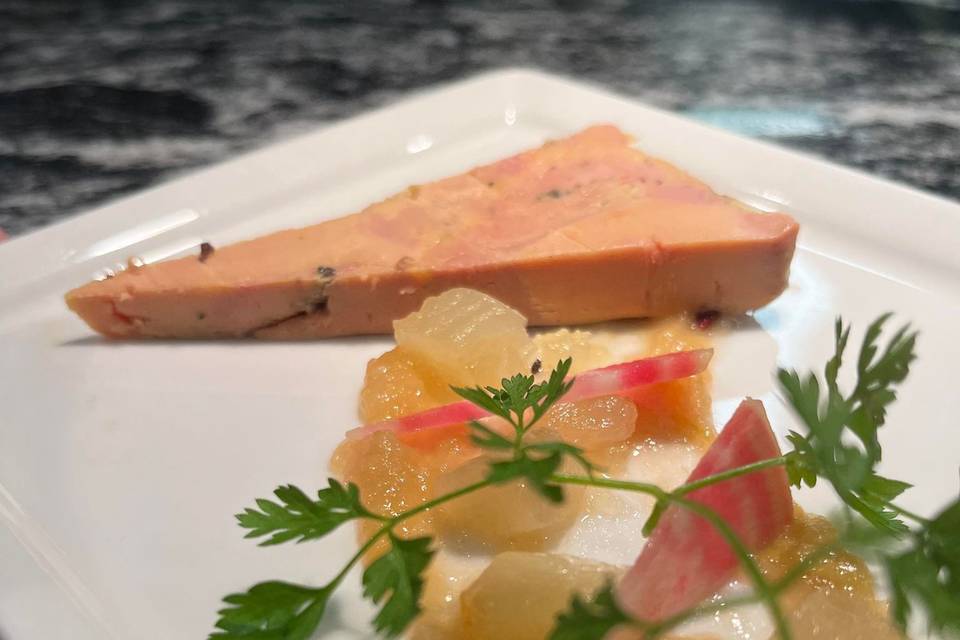 Foie gras mariné au porto