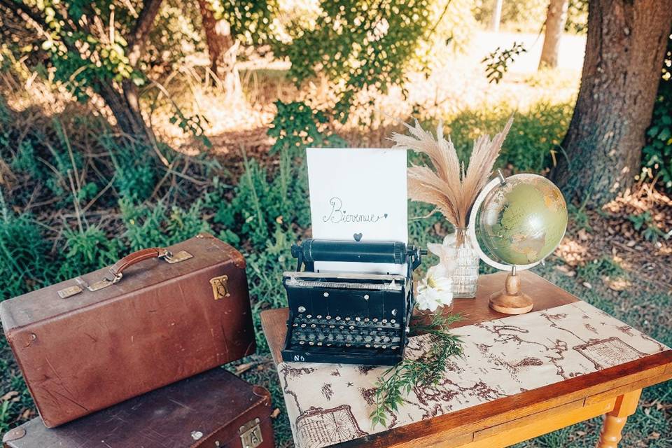 Scénographie vintage