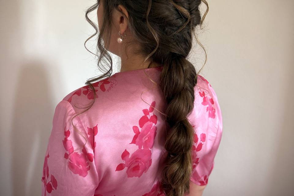 Chignon style tressé ✨