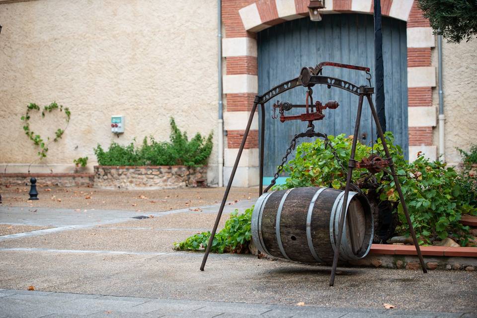 Cours principale du Château