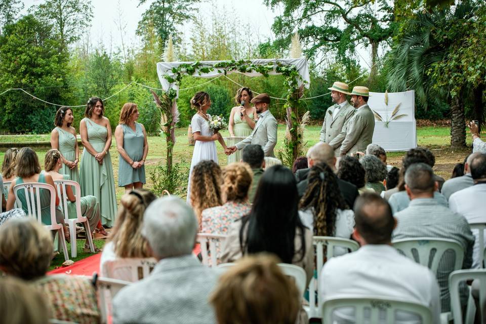 Le parc arrière