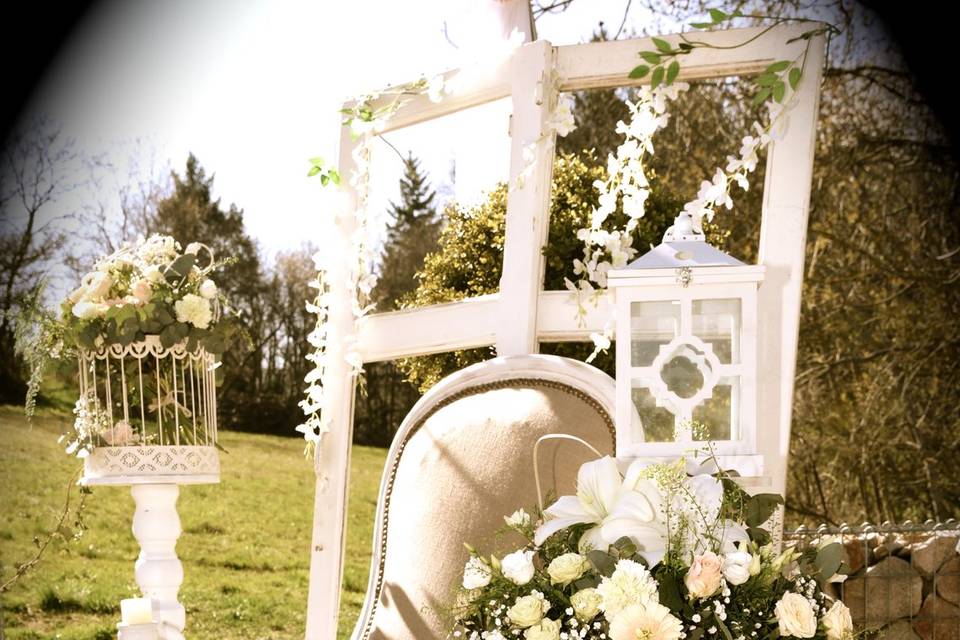 Espace photo romantique