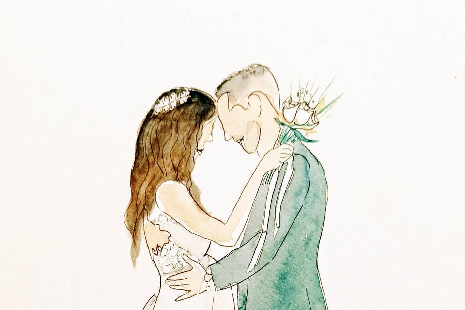 Croquis aquarelle