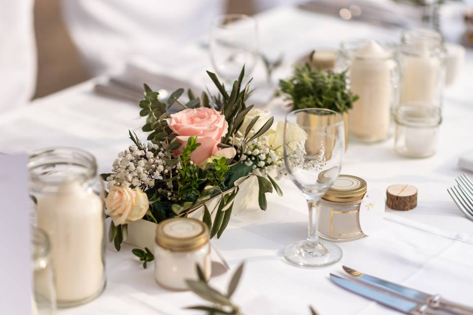 Mise en place table