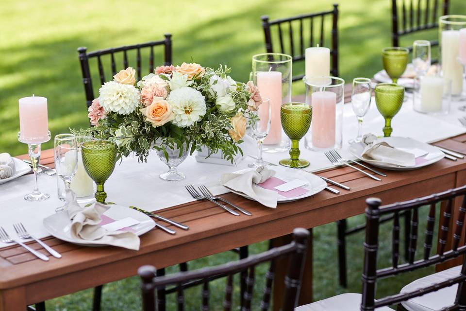 Mise en place table