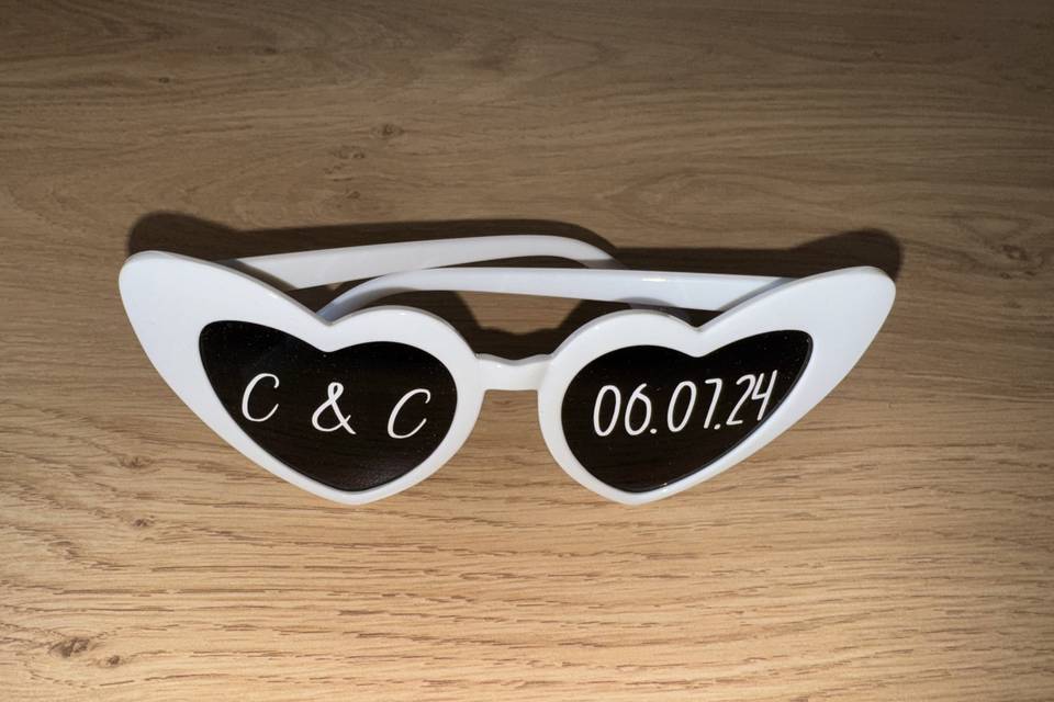 Lunettes personnalisées