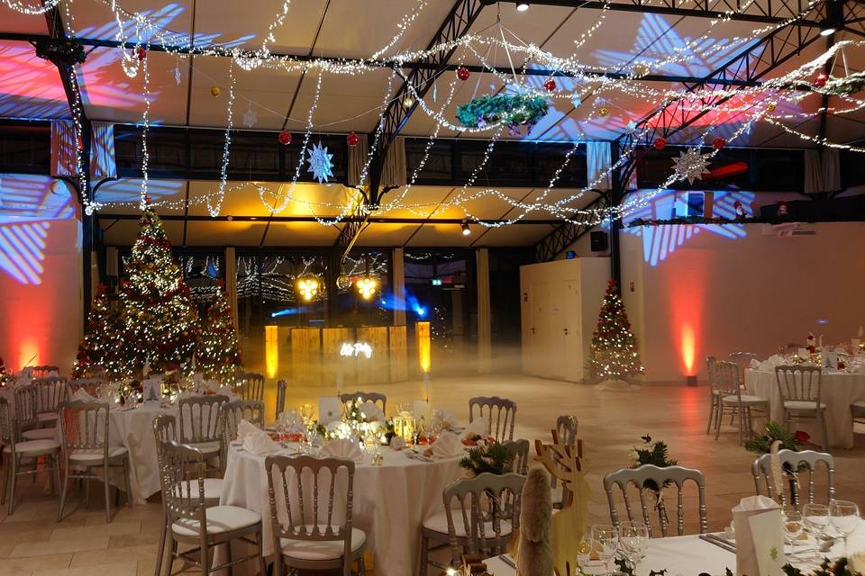 Mariage de Noël au château de