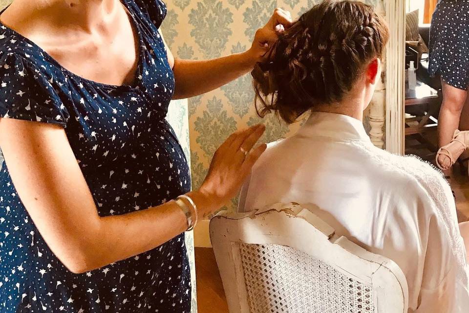 Chignon de mariée