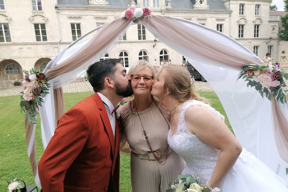Photo souvenir avant de partir