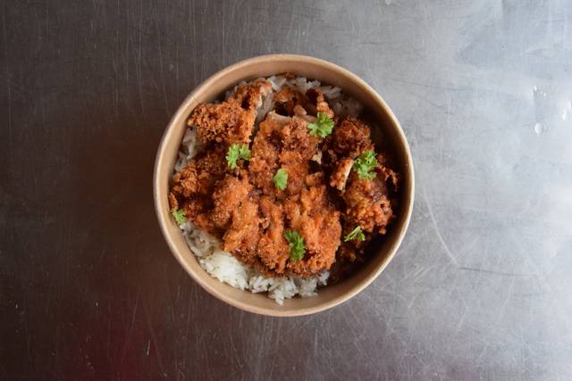 Poulet Frit Sauce Citron